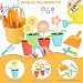Imagen de YAOZUP 24 Piezas Herramientas de Jardín para Niños con Pegatinas