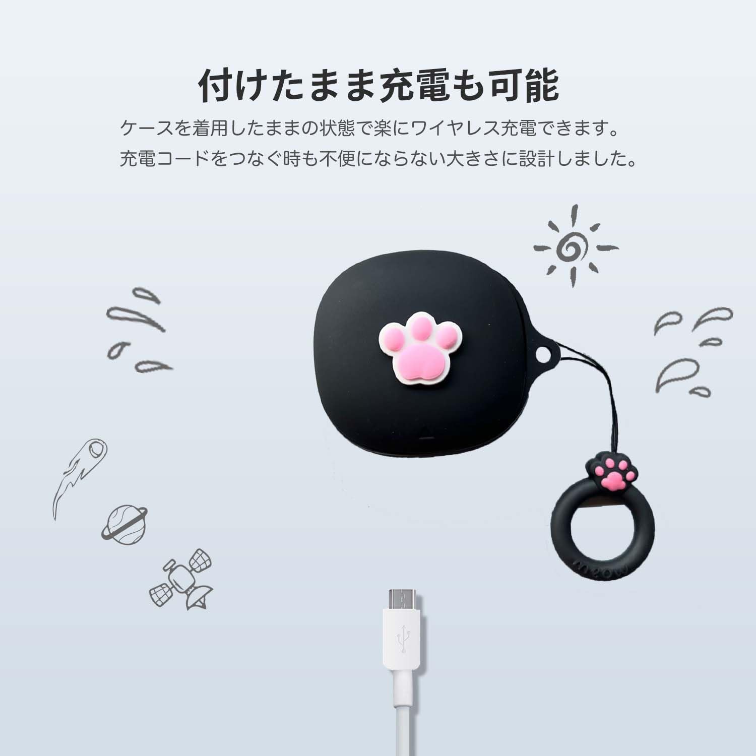 Amazon | Anker Soundcore Liberty 5 用 ケース YAJOJO ワイヤレス 