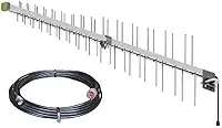 Antena Celular Rural Voz E Dados 2g 3g 4g + Cabo 10 Metros
