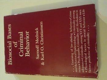 Paperback Biosocial bases of criminal behavior Book