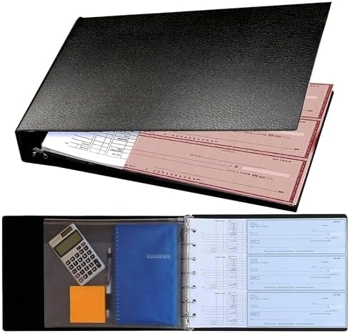 Amazon.com : Office Werks Premium 7 Ring Check Binder for Business ...