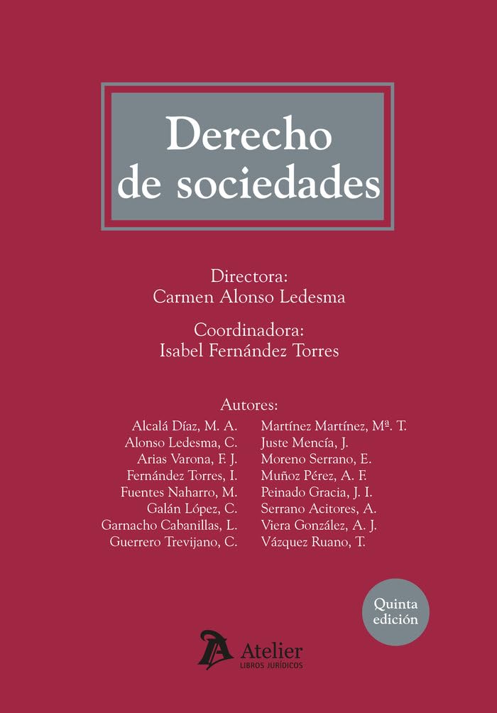 Derecho de sociedades. 5ª edición