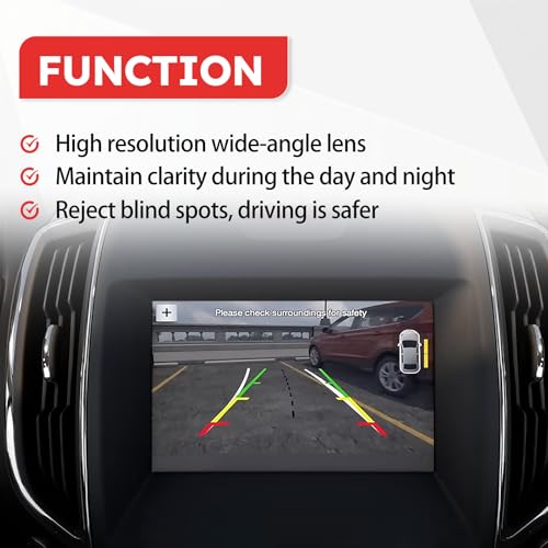 Image of EG1Z-19G490-A Rear View Assist Parking Back Camera for Ford Taurus 2013-2019 Replace# EG1Z-19G490-A, EG1Z19G490A, DG1Z-19G490-A, DG1Z19G490A, 592-224, PAC251, FO1960165