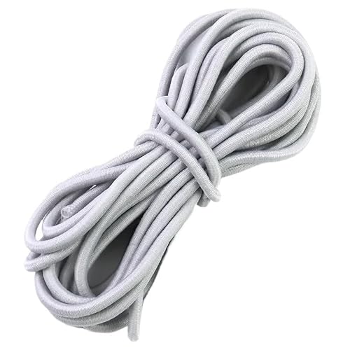 5mm Multi Elastic Drawstring Cords Replacement 2/5/10m Hairband Sewing