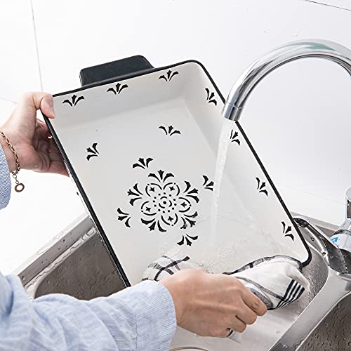 Baking Dish Casserole Dish 9x13 Baking Pan Ceramic Bakeware Sets Nonstick Lasagna Pan Baking Pan Set Baking Dishes for oven - Thumbnail 5