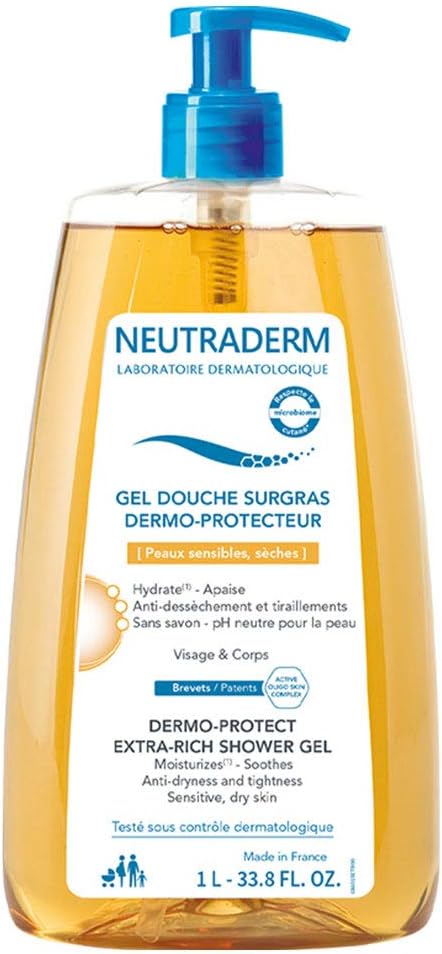 Neutraderm Extra Rich Shower Gel Dermo-Protect 1L by Neutraderm