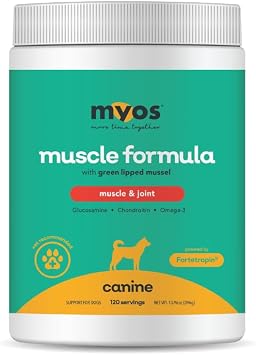 MYOS Muscle & Joint Powered by Fortetropin with Green Lipped Mussel (396 gr)