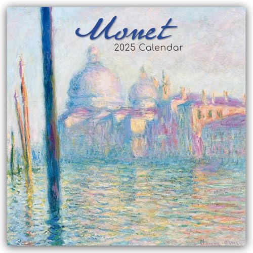 Claude Monet 2025 - 16 Month Calendar: Original Gifted Stationery Calendar [Multilingual] [Calendar] (Wall Calendar)