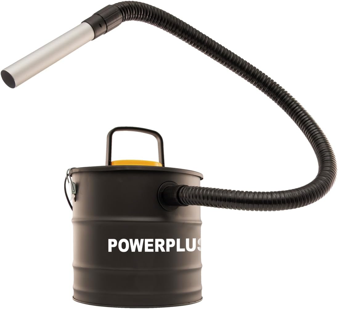 POWERPLUS Staubsauger POWX3013 Aschesauger f r Kamin - 1600W - 20L Auffangbeh lter Filter exklusiv