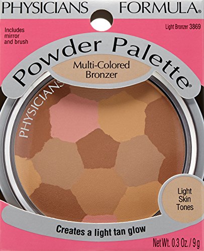 Physicians Formula Powder Palette Multi-Colored Bronzer Light Bronzer, Dermatologist Tested, Clinicially Tested #TOP1