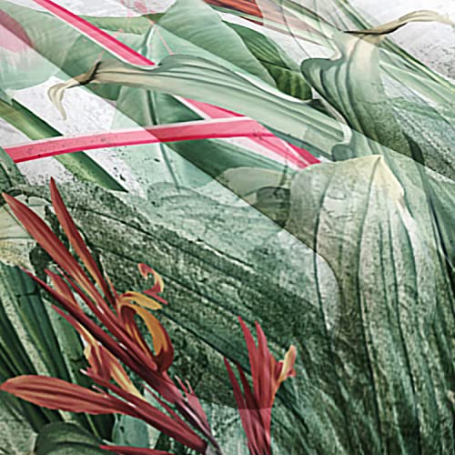 Ailonen Flamingo Comforter Set Queen Size, Tropical Flamingo Pattern Bedding Set For Kids Boys Girls,Flamingo Pattern Quilted Duvet,1 Comforter 2 Pillowcases 3 Piece #TOP4