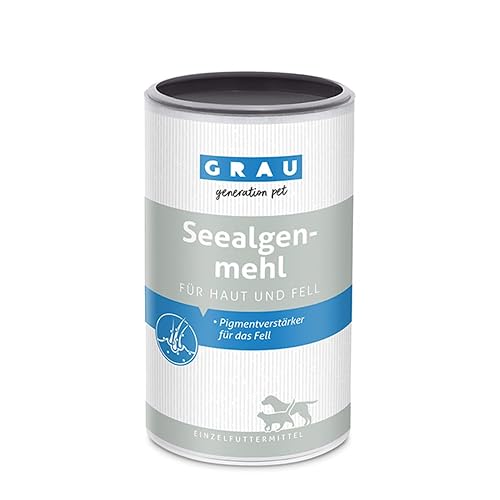 Grau - El Original - Harina de Algas Marinas 100% Pura, para la pigmentación del Pelo, para un Pelo denso…