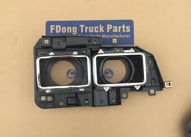 FDONG Headlight Bracket, Headlight Housing for Isuzu NPR NPR-HD NQR GMC Chevrolet W3500 W4500 W5500 1994-2004 (RH-Passenger Side)
