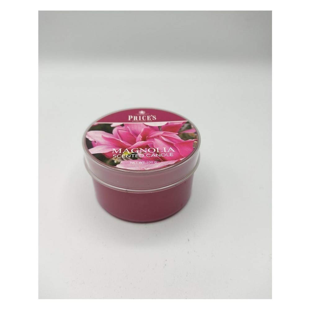 Price's Candles - Scented Candles- Small Can, Tin, Various Fragrances, Net Weight 100 g -Autonomy 25h - Queen Candle Made in Italy