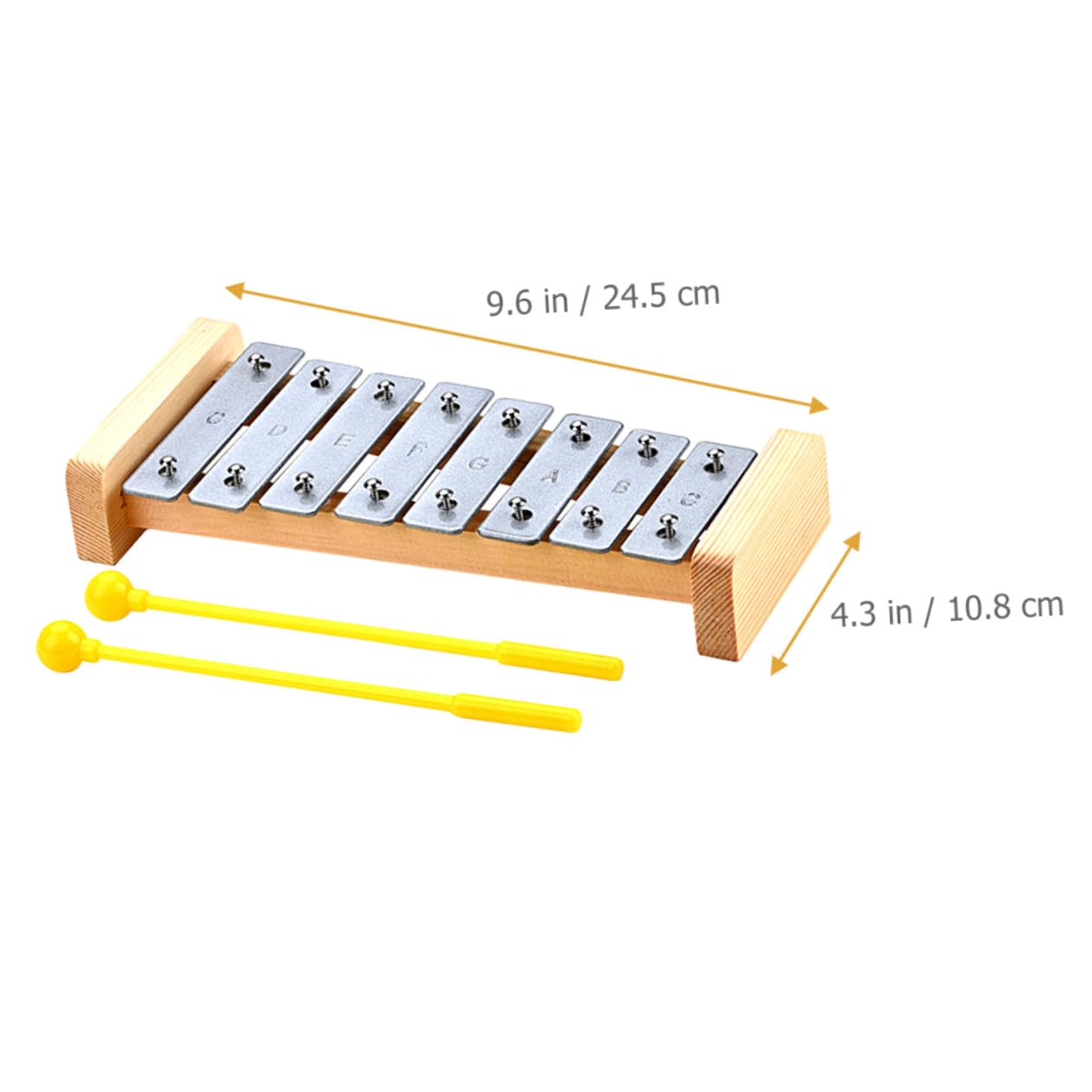 ORFOFE Xilofono Legno Ragazzo Ragazza Ragazza Strumento Musicale Giocattolo Percussioni Tastiera Musicale Per Ragazzo Piccoli Educativo Precoce
