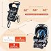 Baby Trend Expedition® Jogger Travel System with EZ Flex-Loc® Infant Car Seat, Millenium Blue