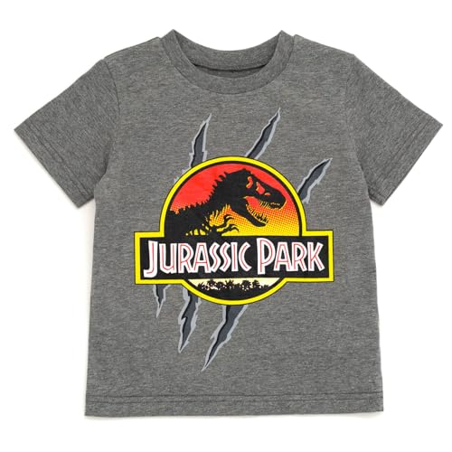 Jurassic World T-Shirt and French Terry Shorts Outfit Set Toddler to Big Kid Sizes (2T - 18-20)3