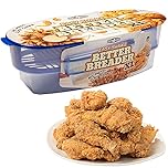 Cook 's Choice Original mejor Breader masa cuenco All-in-One Mess Free panificación en casa o de viaje