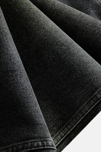 Image of SNITCH Men Jeans Casual Wear | Straight Fit Full Length Button & Zip Closure | 100% Cotton Denim Fabric Durable & Breathable for Streetwear & Daily Outings