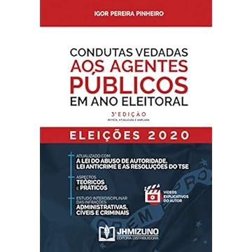 Capa do livro Condutas Vedadas aos Agentes Públicos em ano Eleitoral