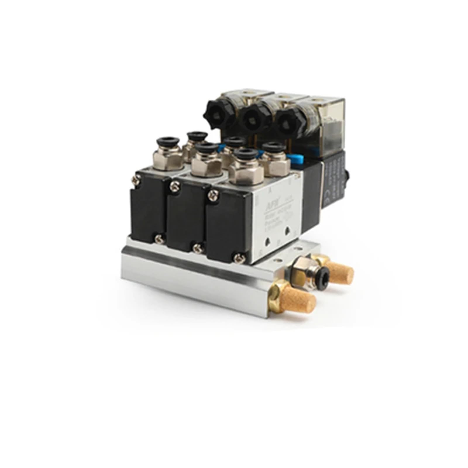 Electrovanne pneumatique 4V210-08 AC110V distributeur electromagnetique 3 positions