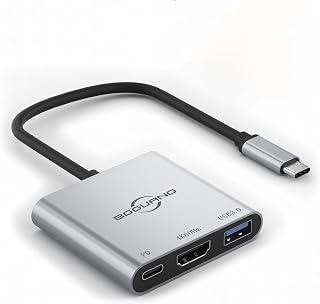 Switch Dock 4K@60Hz TV Adapter Portable TV Docking usbc to hdmi Station for Switch 1/ OLED/Steam Deck/3 in 1 100W PD / USB3.0 / HDMI2.0 Type c Hub