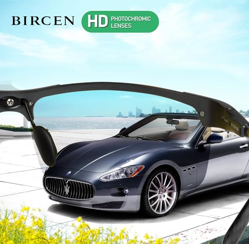 Image of BIRCEN Carbon-Fiber Polarized Sunglasses for Men: 0.74 oz & UV Protection