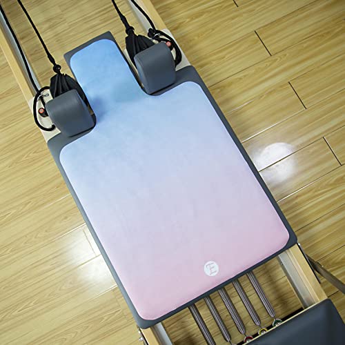 Echome Pilates Reformer Mat Towel With Shoulders, Reformer Mat, Non Slip Reformer Mat, Great Grip Mat, Easy To Wash Light Weight Portable Mat (Daydream) #TOP4