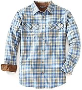 Venado Flannel Shirt for Men - Mens Flannel Plaid Shirt with Full Reach Gusset