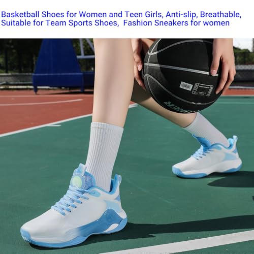 Image of Beita Basketball Shoes for Women Fashion Sneakers Sport Shoes Anti Slip Breathable Tennis Shoes Volleyball Shoes Pickleball Shoes Running Shoes Rubber Sole Indoor Outdoor Court Light Weight Wide