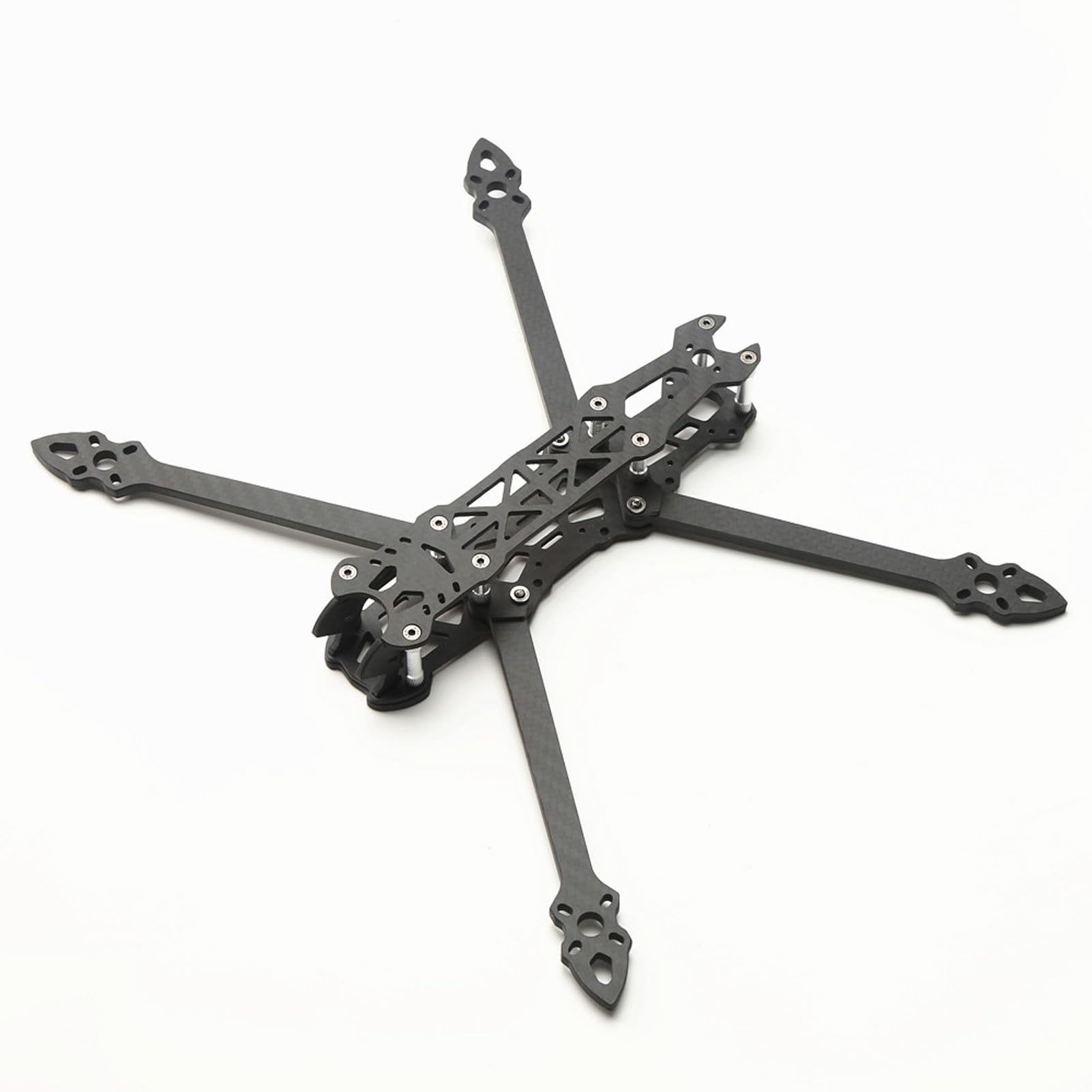 Telaio per Drone da Corsa RC da 7 Pollici 295 Mm, Kit Telaio per Drone da Corsa FPV in Fibra di Carbonio Compatibile con RF Kiss F3 F4 F7 (YELLOW