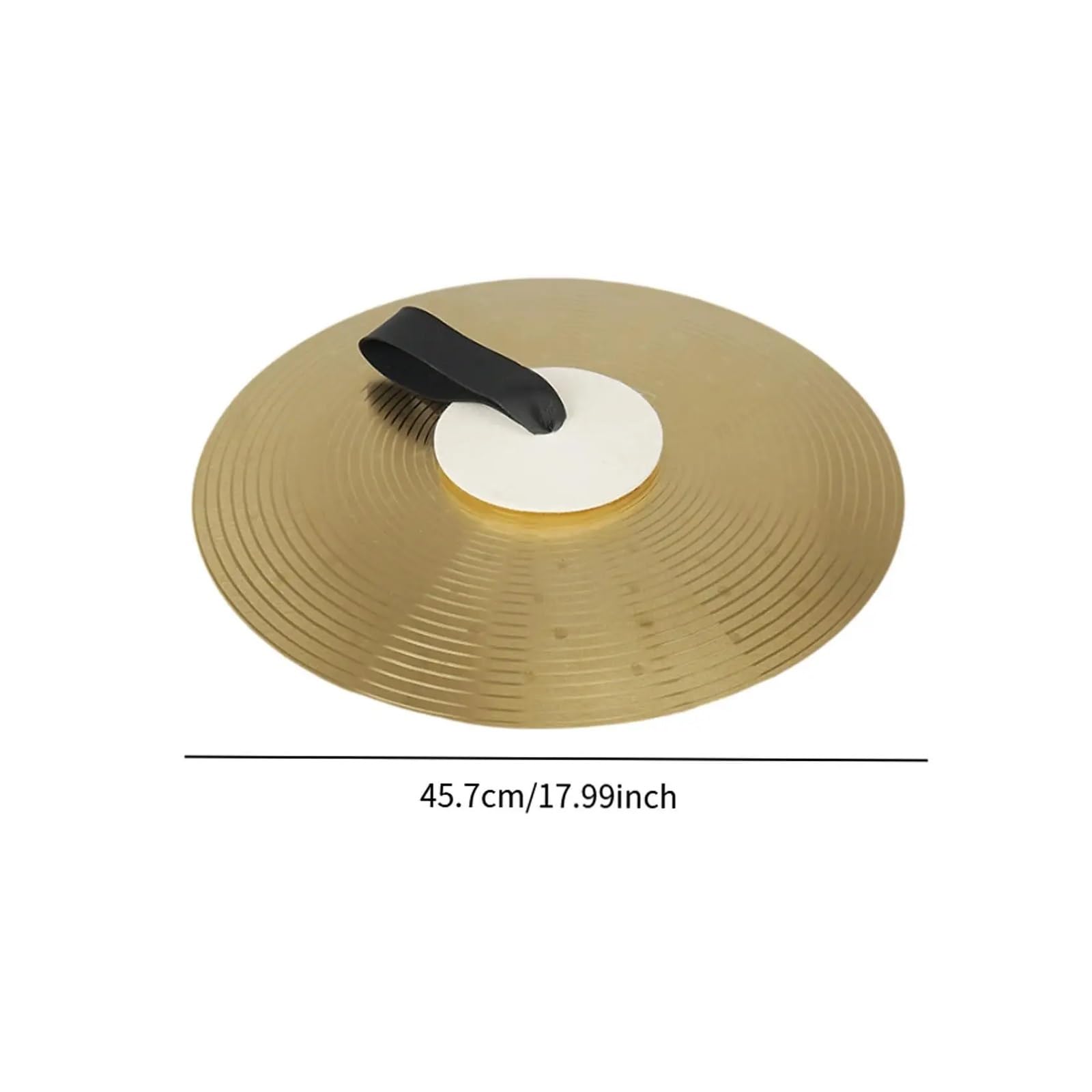 Cimbali a Mano Crash Cymbal Drum Piatti portatili robusti Strumenti a percussione for spettacoli teatrali Festival musicali Concerti