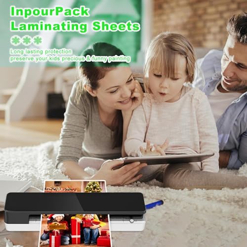 Hojas de laminación de 9 x 11.5 pulgadas bolsas térmicas de 5 mil para suministros educativos 7
