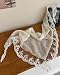 Huachi White Bandanas Head Scarf Headband for Women’s Hair - Lace Hair Scarf Bandana Headband - Cute Stylish Head Kerchief Summer Accessories