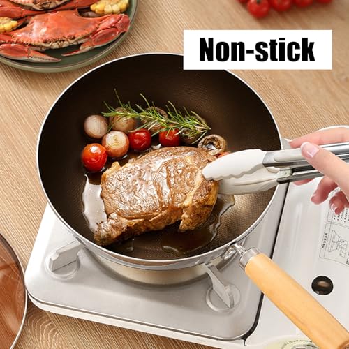Wok titanium con tapa antiadherente 9.45 pulgadas miniatura 4