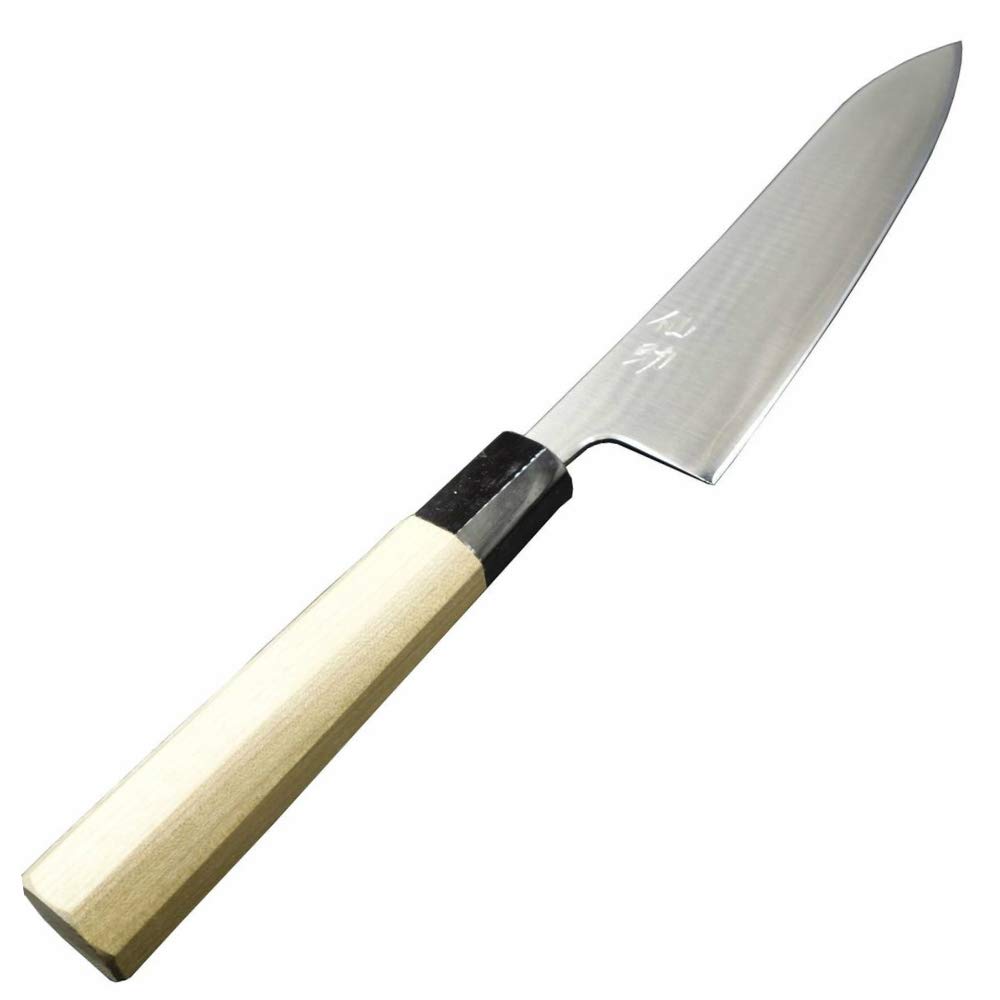 Amazon｜仙助 牛刀包丁 越前打刃物 銀三 水牛八角柄 (牛刀包丁