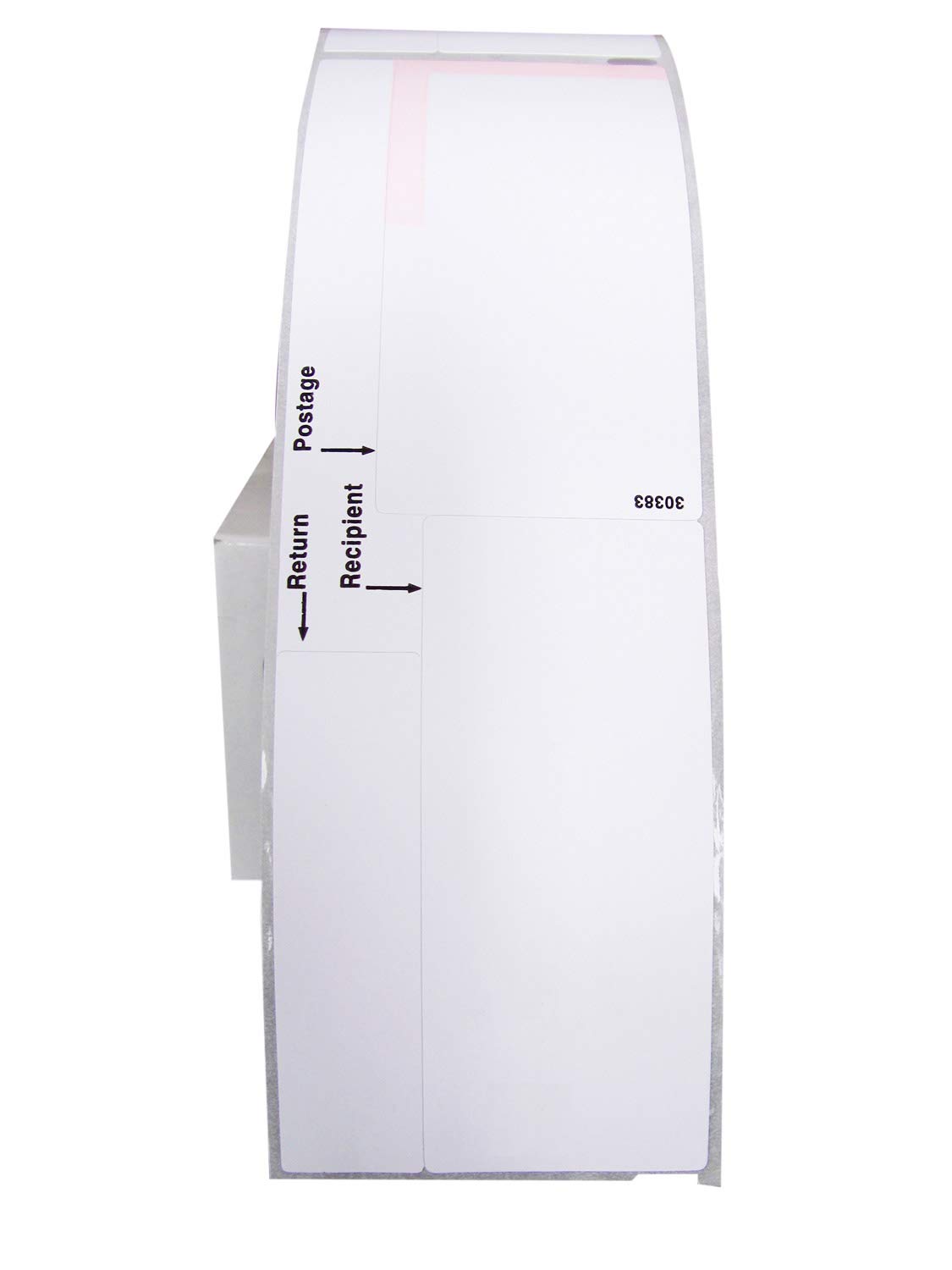 HOUSELABELS Compatible DYMO 30383 Internet Postage Labels (2-1/4" x 7") Compatible with Rollo, Some DYMO LW Printers, 2 Rolls / 150 Labels per Roll