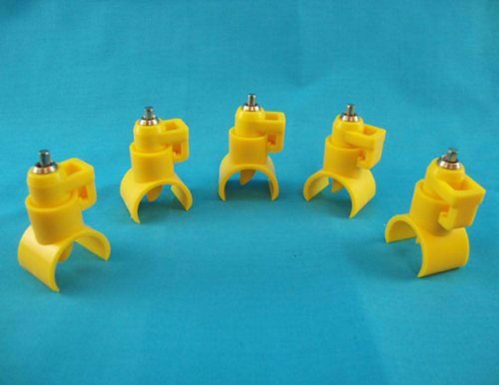 100pcs Poultry Water Nipples Drinker Feeders Sanitary Water for up to Chickens,Turkeys,Geese or Ducks