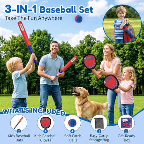 Baseball Toss and Catch Ball Set DROPS TO - image 9