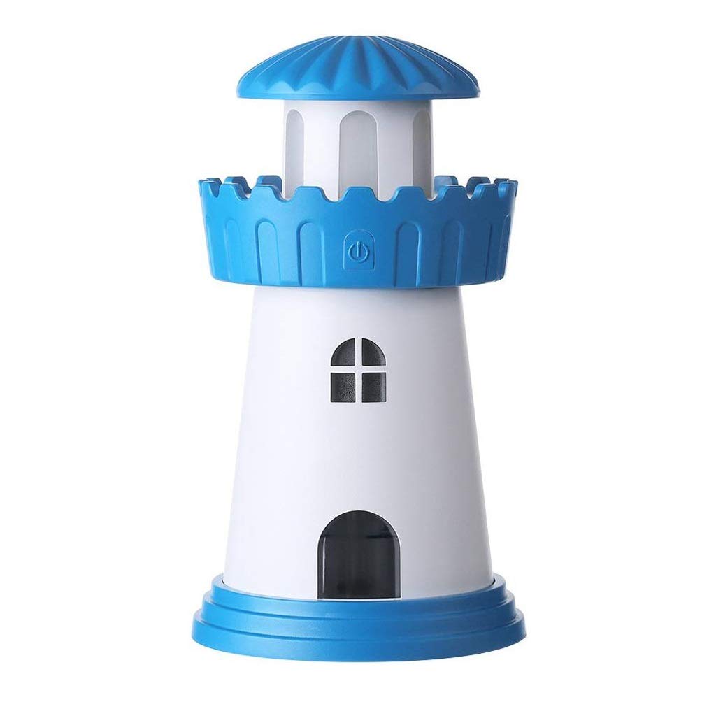 Mabron Creative Lighthouse USB Air Humidifier 150ml Mist Maker for Home Office-image-31