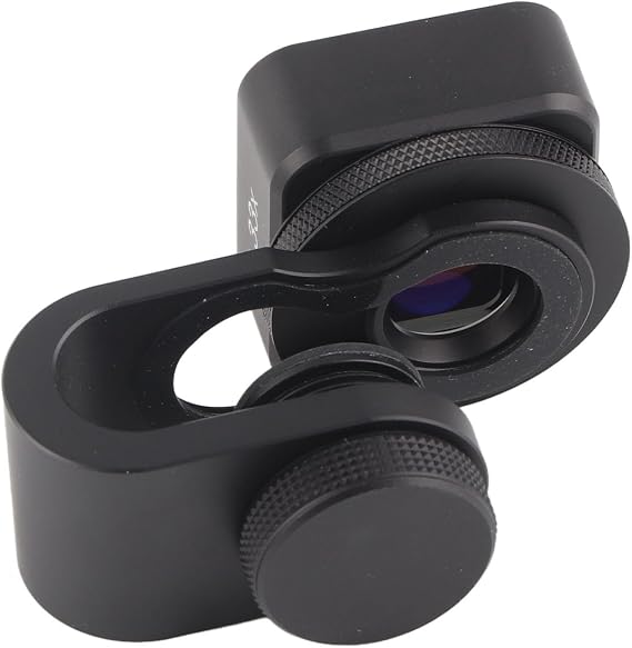 Mobile Anamorphic Lens,Filmmaking Lens 1.33X Wide Screen Deformation, Aluminum Alloy for Phones,IOS Pad