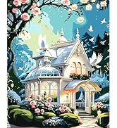 Malen Nach Zahlen Für Erwachsene - DIY Blumen Bild 40x50cm Mit Zubehör