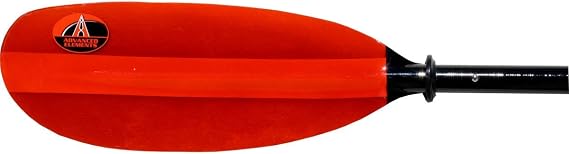 ADVANCED ELEMENTS Axis 4-Part Fiberglass Kayak Paddle, 230cm, Black/Red