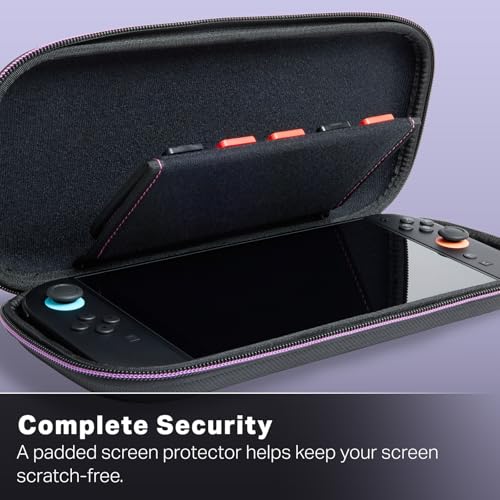 Image of PowerA Slim Case for Nintendo Switch 2 - Metroid Prime 4: Beyond, Officially Licensed, Protective Case, Holds 10 Game Cards, Padded Screen Protector, Built-in Play Stand