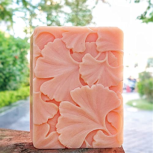 Greatmold Beautiful Flower Diy Soap Mold Leaves Handmade Flower Rectangle Soap Making Mold Silicone Floral Molds For Scented Candle Cake Mousee Resin Art Crafts Mould #TOP1
