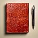 Soothi, Another Adventure, Handmade Antique Leather Journal for Travel or Diary, Unlined, Brown, 7''x5''