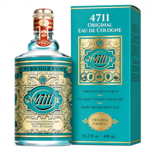 4711 Original Eau de Cologne 13.5 oz Men's Cologne Splash, Citrus Bergamot