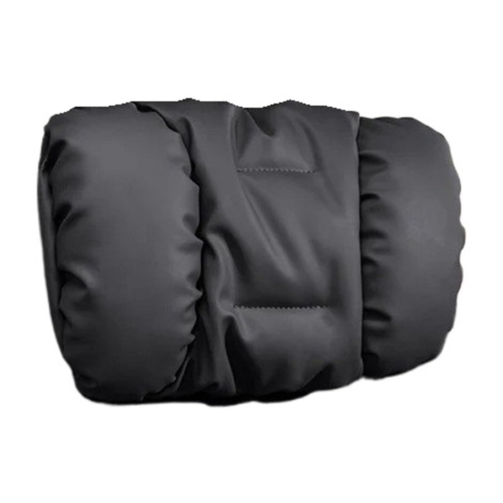 POAWUDJA Car Pillow Car Neck Pillow Backrest Breathable Fit For Mercedes Maybach For Audi Headrest Removable Cover(Headrest [Noble Black])