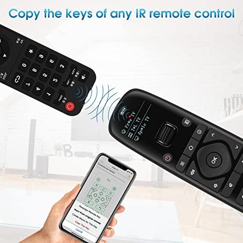SofaBaton U1 Universal Remote Control - All in One Remote Control for 15 Media Devices with Bluetooth & IR Replacement Fire Stick TV STB Projector Remote Compatible with Samsung SKY LG Roku