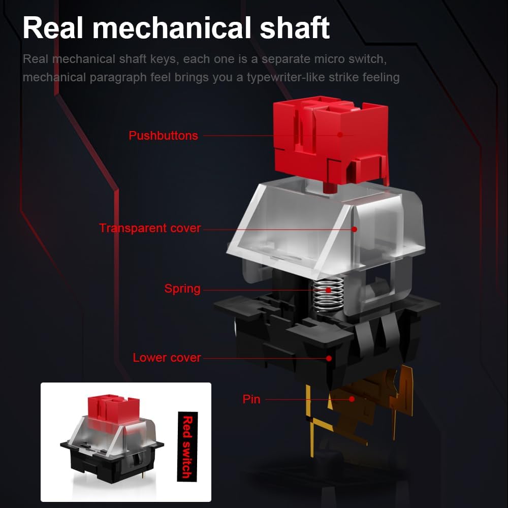 Redragon GALIO PRO K637 Hot-Swappable Switch Replacement Guide